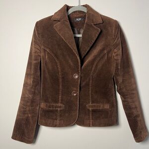 Brown Corduroy Blazer